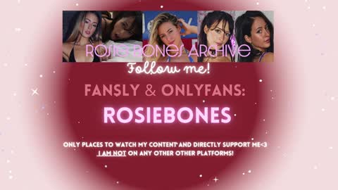 Snapshot of rosiebones chatting on November 7, 2025, 10:32 pm Rosie Bones online show from November 7, 2025, 10:32 pm