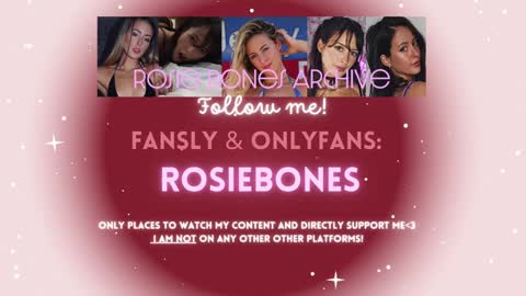 Snapshot of rosiebones chatting on November 12, 2025, 9:03 pm Rosie Bones online show from November 12, 2025, 9:03 pm
