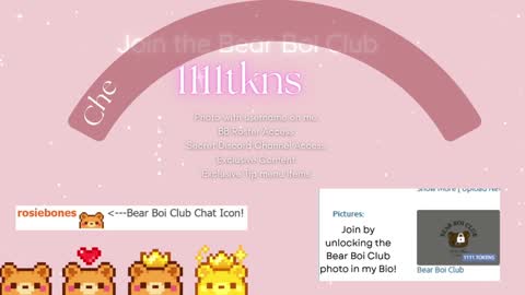 Snapshot of rosiebones chatting on November 13, 2025, 9:03 pm Rosie Bones online show from November 13, 2025, 9:03 pm