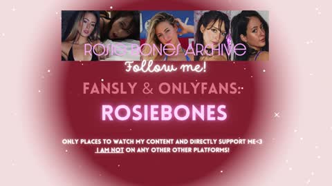 Snapshot of rosiebones chatting on December 1, 2025, 10:48 pm Rosie Bones online show from December 1, 2025, 10:48 pm