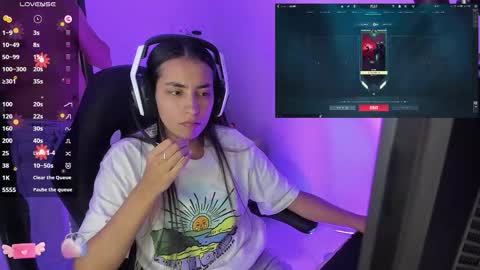 Angie  online show from November 11, 2025, 2:22 am