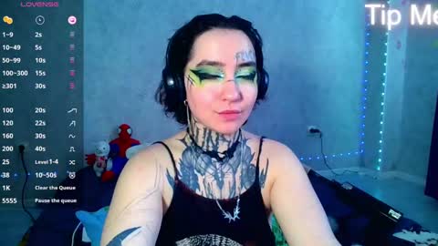 Snapshot of sabrina_raiders_666 chatting on February 26, 2025, 11:41 am Lilith Solar online show from February 26, 2025, 11:41 am