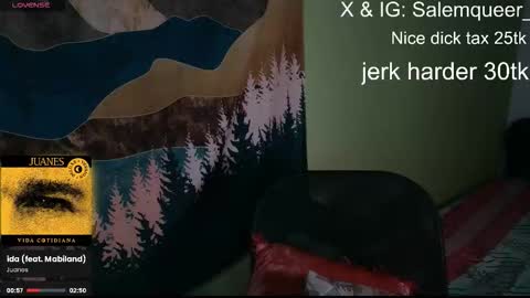 Snapshot of salemqueer_ chatting on December 1, 2025, 2:11 pm Sam online show from December 1, 2025, 2:11 pm