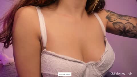 Snapshot of salome__evans chatting on November 13, 2025, 1:43 pm salome__evans online show from November 13, 2025, 1:43 pm