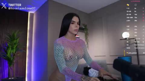 Snapshot of salomeacosta97 chatting on January 9, 2026, 10:55 pm Salome Acosta online show from January 9, 2026, 10:55 pm