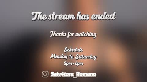 Salvatore online show from July 1, 2026, 2:57 am