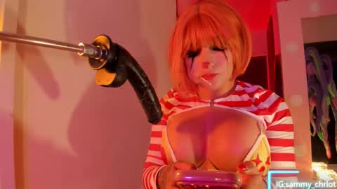 Snapshot of sammy_charlottee chatting on March 22, 2026, 8:45 pm Sammy online show from March 22, 2026, 8:45 pm