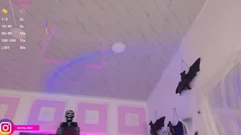 Snapshot of sammyblaer chatting on October 23, 2025, 9:46 pm Samantha online show from October 23, 2025, 9:46 pm