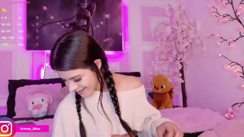 Snapshot of sammyblaer chatting on May 17, 2026, 2:13 pm Samantha online show from May 17, 2026, 2:13 pm