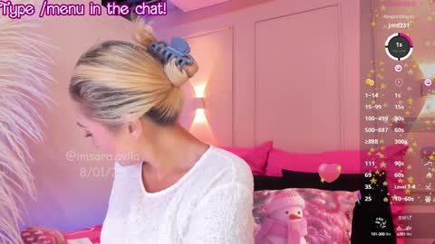Snapshot of saraavila_ chatting on January 8, 2025, 9:23 pm SaraAvila online show from January 8, 2025, 9:23 pm