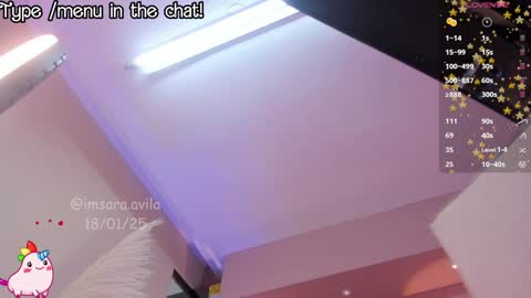 Snapshot of saraavila_ chatting on January 19, 2025, 5:18 pm SaraAvila online show from January 19, 2025, 5:18 pm