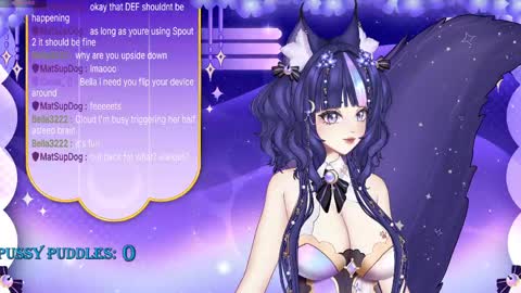 Snapshot of sassykittyn chatting on April 9, 2026, 5:40 am Sassy Sami Kittyn online show from April 9, 2026, 5:40 am