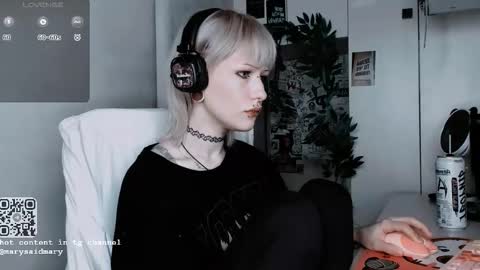 Snapshot of say_mary chatting on October 13, 2025, 2:28 pm pronoun she. name Mary. age 21. online show from October 13, 2025, 2:28 pm