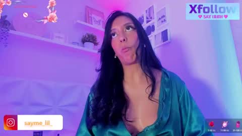 Snapshot of saylilith chatting on March 1, 2025, 5:49 pm Say Lilith Monday to Saturday 700am to 140pm Colombian time online show from March 1, 2025, 5:49 pm