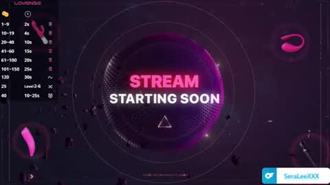 SeraLeeXXX online show from July 11, 2026, 7:05 pm