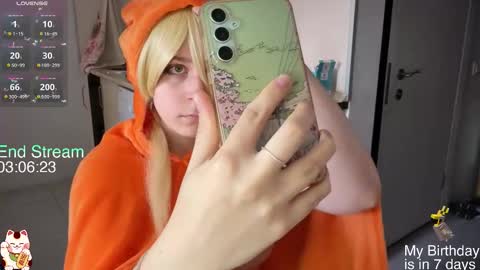 Snapshot of shirayuki_hime chatting on February 12, 2026, 8:09 am Im Lilu Rosenblum Guys I have ----Ill be glad to see you there online show from February 12, 2026, 8:09 am