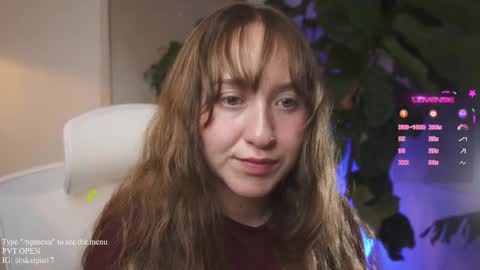 Snapshot of skarpio17 chatting on February 23, 2025, 5:23 am Im Scarlett ONLINE 5pm-10pm NYC time online show from February 23, 2025, 5:23 am
