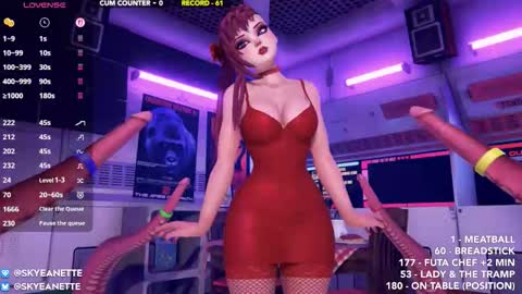 Snapshot of skyeanette chatting on February 13, 2026, 2:18 am SkyeAnette online show from February 13, 2026, 2:18 am