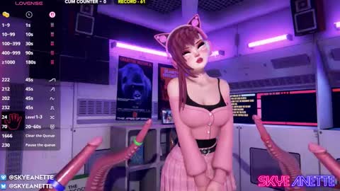 Snapshot of skyeanette chatting on February 20, 2026, 2:08 am SkyeAnette online show from February 20, 2026, 2:08 am