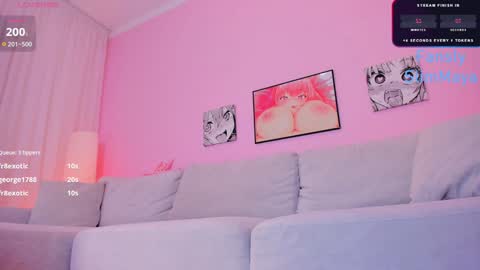 Snapshot of slimmaya chatting on January 18, 2025, 12:35 am Maya online show from January 18, 2025, 12:35 am