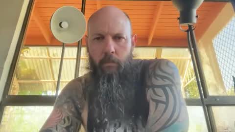 Snapshot of spenderal chatting on October 19, 2025, 4:35 am Beard Guy online show from October 19, 2025, 4:35 am
