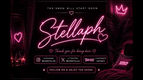 Stellaph online show from July 3, 2026, 3:24 am