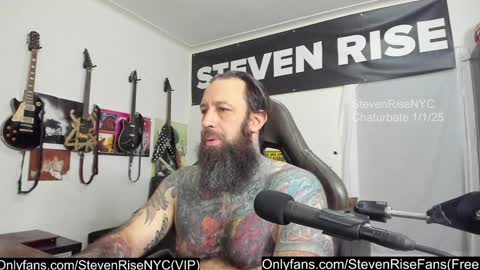 StevenRiseNYC online show from January 1, 2025, 11:49 am