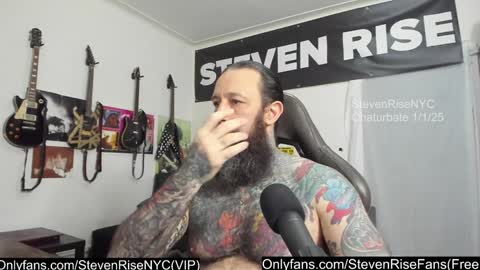 StevenRiseNYC online show from January 1, 2025, 10:46 pm