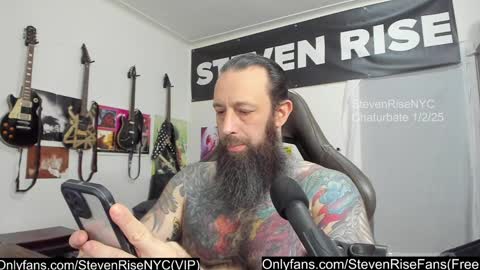 StevenRiseNYC online show from January 2, 2025, 10:01 pm