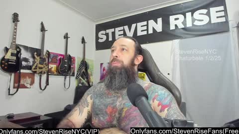StevenRiseNYC online show from January 3, 2025, 12:41 pm