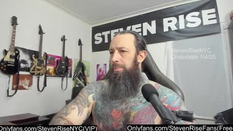 StevenRiseNYC online show from January 4, 2025, 8:37 pm