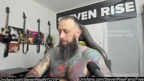 StevenRiseNYC online show from January 7, 2025, 10:52 pm