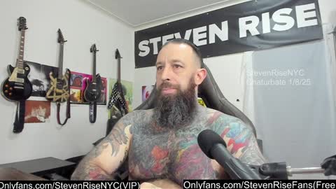 StevenRiseNYC online show from January 8, 2025, 11:52 pm
