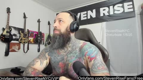 StevenRiseNYC online show from January 9, 2025, 1:24 pm