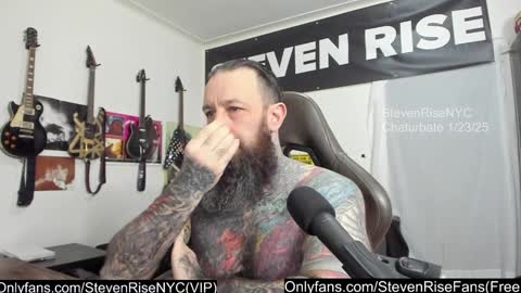 StevenRiseNYC online show from January 24, 2025, 1:56 am