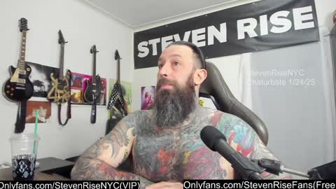 StevenRiseNYC online show from January 24, 2025, 4:49 pm