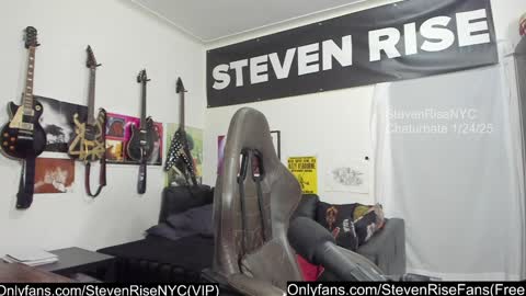 StevenRiseNYC online show from January 25, 2025, 12:27 am