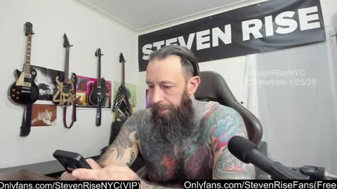 StevenRiseNYC online show from January 25, 2025, 6:24 pm