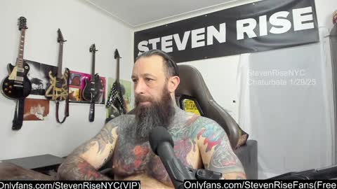 StevenRiseNYC online show from January 29, 2025, 2:00 pm