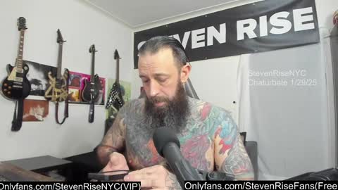 StevenRiseNYC online show from January 30, 2025, 3:33 am