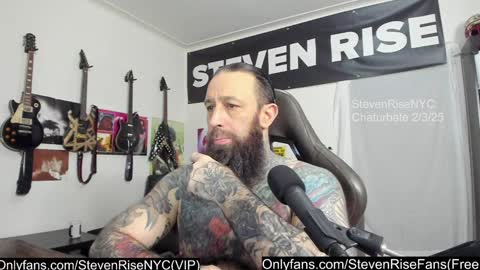 StevenRiseNYC online show from February 4, 2025, 4:15 am