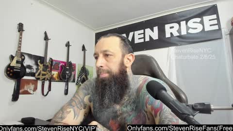 StevenRiseNYC online show from February 6, 2025, 10:43 pm