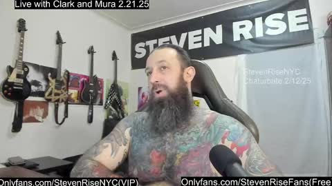 StevenRiseNYC online show from February 12, 2025, 9:01 pm