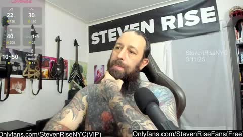 StevenRiseNYC online show from March 11, 2025, 4:10 am
