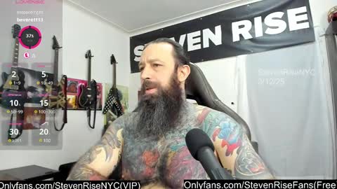 StevenRiseNYC online show from March 12, 2025, 2:12 pm
