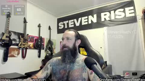 StevenRiseNYC online show from November 13, 2025, 2:49 pm