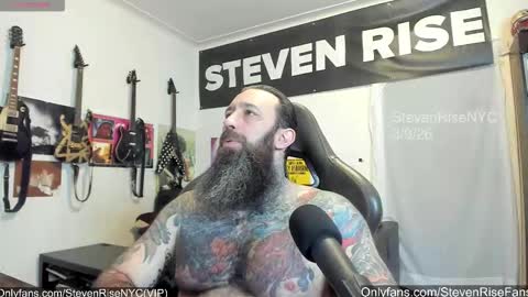 Snapshot of stevenrisenyc chatting on March 9, 2026, 12:20 pm StevenRiseNYC online show from March 9, 2026, 12:20 pm