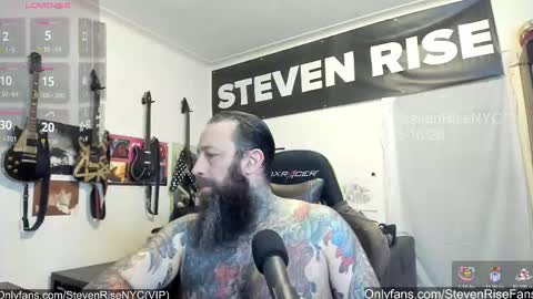 Snapshot of stevenrisenyc chatting on March 16, 2026, 12:09 pm StevenRiseNYC online show from March 16, 2026, 12:09 pm