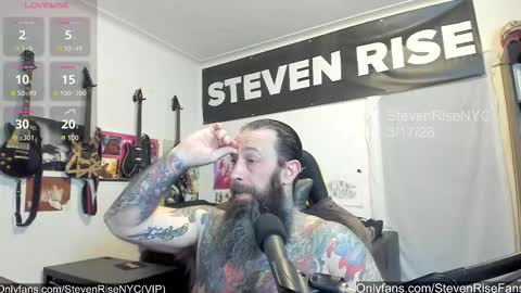 Snapshot of stevenrisenyc chatting on March 17, 2026, 12:19 pm StevenRiseNYC online show from March 17, 2026, 12:19 pm