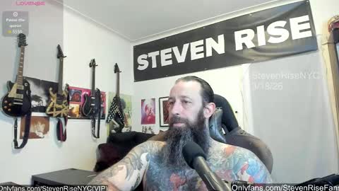 Snapshot of stevenrisenyc chatting on March 19, 2026, 12:36 am StevenRiseNYC online show from March 19, 2026, 12:36 am
